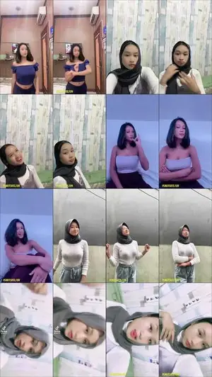 Bokep Zia Jilbab ABG 18yo pamer tt dan colmek